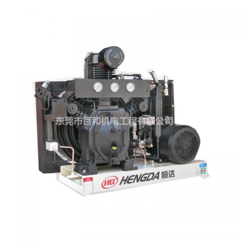 恒达大功率活塞式空压机30/40/50/60公斤增压高压气泵激光切割